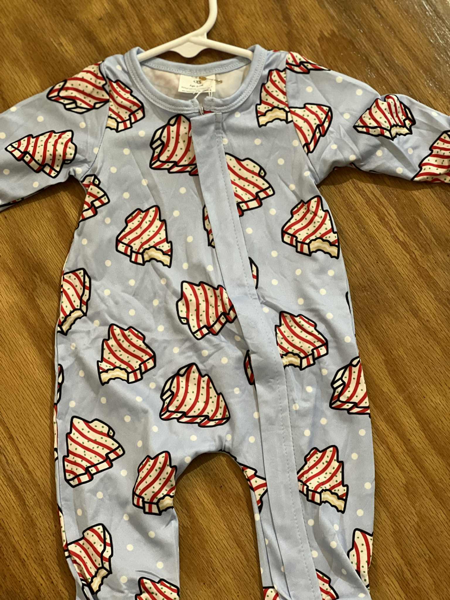 Christmas Tree Cake Onesie